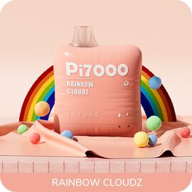 Одноразка Elf Bar 7000 Rainbow Cloud (Ельф бар 7000 Райдужна хмара)