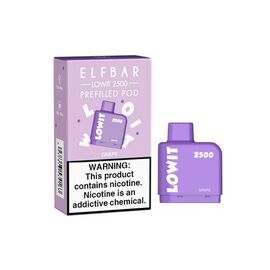 Картриджі Elf Bar Lowit 2500 Grape (Ловіт Виноград)