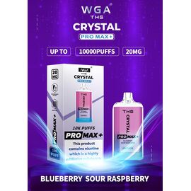 Одноразка Crystal Pro Max 10000 Blueberry Sour Raspberry (Чорниця Кисла Малина)