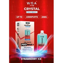 Одноразка Crystal Pro Max 10000 Strawberry Ice (Полуниця Лід)