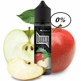 Рідина Chaser 0%, 60 мл Organic Black Triple Apple (Потрійне Яблуко)