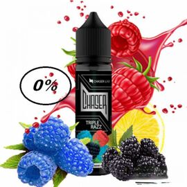 Рідина Chaser 0% 60 мл Organic Black Triple Razz (Блакитна, Червона та Чорна Малина з Лимоном)