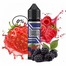 Рідина Chaser 0% 60 мл Organic Pamberry X (Ожина Полуниця та Малина)