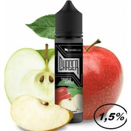 Рідина Chaser Органіка Triple Apple Ice (Чейзер Потрійне Яблуко Айс) 60 мл 1,5%