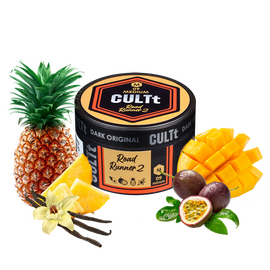 Тютюн CULT Medium M09 Road Runner 2 (Манго Маракуя Ананас Ваніль) 100гр
