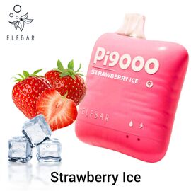 Одноразка Elf Bar 9000 Strawberry Ice (Полуниця Льод)