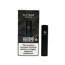 Elf Bar Mate 500 500 мАг Black Багаторазова Pod-система