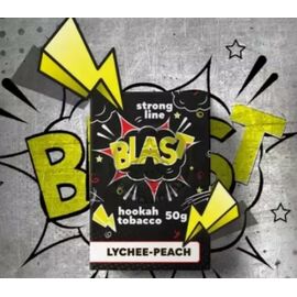 Тютюн Blast Strong Lychee Peach (Персик Лічі) 50гр