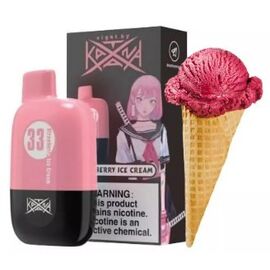 Одноразка Katana 5000 Strawberry Ice Cream (Полуничне Морозиво)