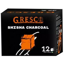 Вугілля горіхове Gresco (Греско) 12 шт кубик