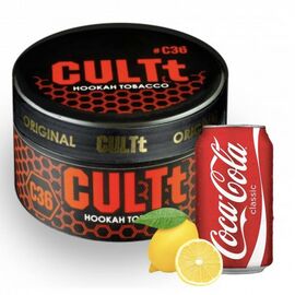 Тютюн CULT Medium M36 Cola Lemon (Кола Лимон) 100гр