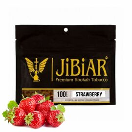 Тютюн Jibiar Strawberry (Полуниця) 100гр