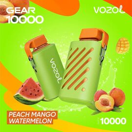 Одноразка Vozol 10000 Peach Mango Watermelon (Персик Манго Арбуз)