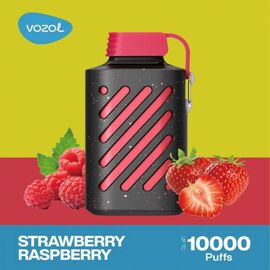 Одноразка Vozol 10000 Strawberry Raspberry (Клубника Малина)