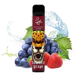 Одноразка Elf Bar 1500 Strawberry Grape (Ельф бар Полуниця Виноград)