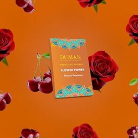 Тютюн Duman Flower Power (Вишня Троянда) 100гр
