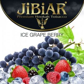 Тютюн Jibiar Ice Grape Berry (Виноград Ягоди Лід) 100гр