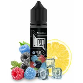 Рідина Chaser Organic Black Triple Razz (Малина Лимон) 60 мл 3%
