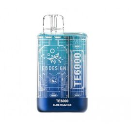 Одноразка Elf Bar TE6000 Blue Razz Ice (Блакитний Лимонад Лід)
