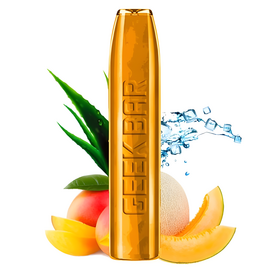 Одноразка Geek Bar PRO 1500 Aloe Mango Melon Ice (Гік Бар Алоє Манго Диня Айс)