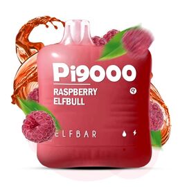 Електронна Цигарка Elf Bar 9000 Raspberry Elfbull (Малиновий Енергетик)