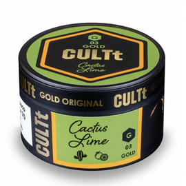 Тютюн Cult Strong Ds03 Cactus Lime (Кактус Лайм) 100 гр