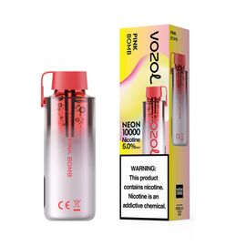Одноразка Vozol NEON 10000 Pink Bomb (Малина Грейпфрут)