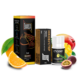 Рідина Набір Chaser Black Bali 30 мл 5%