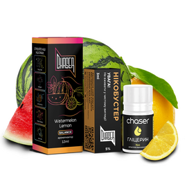 Рідина Набір Chaser Black Watermelon Lemon 30 мл 5%