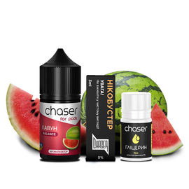 Рідина Набір Chaser Кавун 30 мл 5%