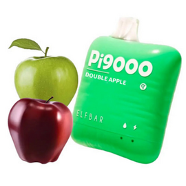 Електронна Цигарка Elf Bar 9000 Double Apple (Подвійне Яблуко)