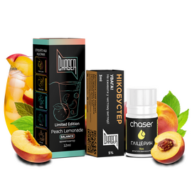 Рідина Набір Chaser Black Peach Lemonade 30 мл 5%