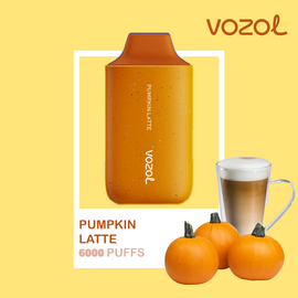 Одноразка Vozol 6000 Pumpkin Latte (ГКавуновий Латте)