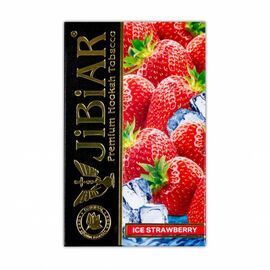 Тютюн Jibiar Ice Strawberry (Джибіар Айс Полуниця) 100 грам