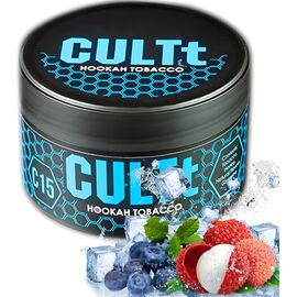 Тютюн CULTt C15 Blueberry Litchi Ice (Культ Чорниця Лічі Льод) 100 грам