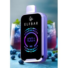 Одноразка Elf Bar FS18000 Blue Razz Lemon (Блакитна Малина Лимонад)