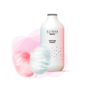 Одноразка Elf ​​Bar BВ3500 Cotton Candy (Ельф Бар Солодка Вата)