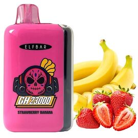 Одноразка Elf Bar GH 23000 Strawberry Banana (Полуниця Банан)