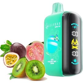 Одноразка Elf Bar RAYA D3 25000 Kiwi Passion Fruit Guava (Ківі Маракуя Гуава)
