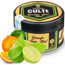 Тютюн Cult Medium M08 Orange Lime Mint (Апельсин Лайм М'ята) 100гр