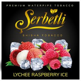 Тютюн Serbetli Lychee Raspberry Ice (Лічі Малина Лід) 100 гр