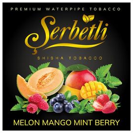 Тютюн Serbetli Melon Mango Mint Berry (Диня Манго М'ята Ягоди) 500 гр
