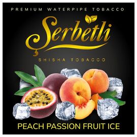 Тютюн Serbetli Ice Peach Maracuja (Персик Маракуя Льод) 100гр