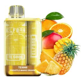 Одноразка Elf ​​Bar TE5000 Pineapple Mango Orange (Ананас Манго Апельсин)