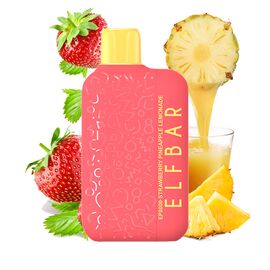 Одноразка Elf Bar EP8000 Strawberry Pineapple Lemonade (Полуниця Ананас Лимонад)