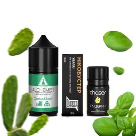 Рідина Набір Alchemist Cactus Basil (Кактус Базилік) 30 мл 5%