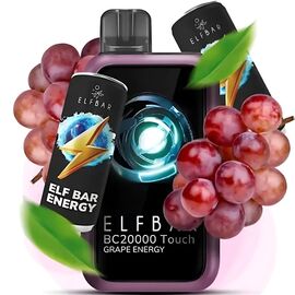 Одноразка Elf Bar BC20000 Touch Grape Energy (Виноградний Енергетик)