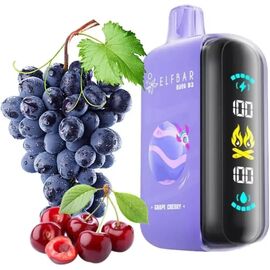 Одноразка Elf Bar RAYA D3 25000 Grape Cherry (Виноград Вишня)