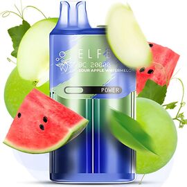 Одноразка Elf Bar BC20000 Sour Apple Watermelon (Кисле Яблуко Кавун)