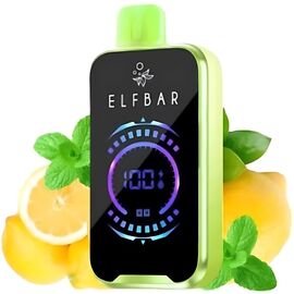 Одноразка Elf Bar RAYA D2 20000 Lemon Mint (Лимон М'ята)